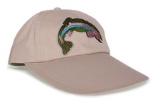 Sandlot Scotty Smalls Fishing Hat Movie Cap Adult Long extended Brim Tan