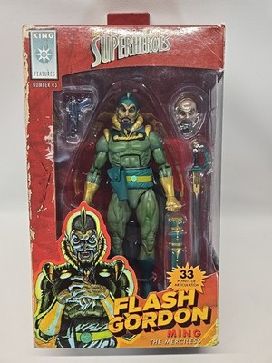 NECA MING the MERCILESS from Flash Gordon Original Superheroes King Features New