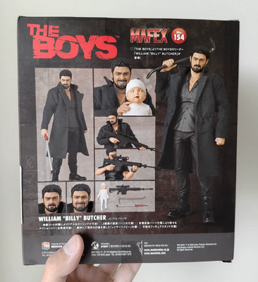 THE BOYS ウィリアム・ビリー・ブッチャー MAFEX Amazon.com: MAFEX No.154 The Boys William Billy Butcher, Height