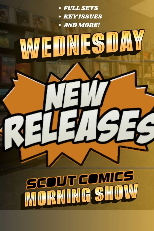 WEDNESDAY NEW RELEASE MORNING SHOW  - Live @ Scout HQ - New Releases & More