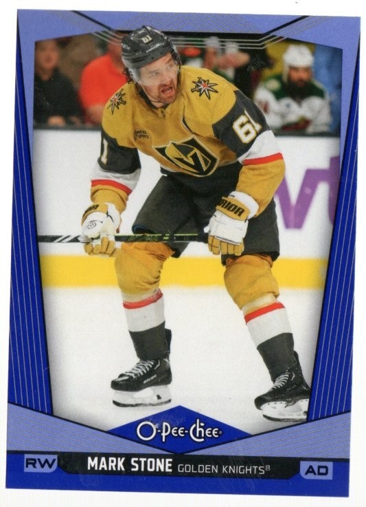 2024-25 O-Pee-Chee Blue Bordered Parallels