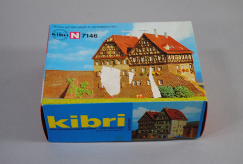 Kibri escala N 1: 160 / B 7146 casa amurallas / embalaje original (B 136) | Zustand: Gebraucht