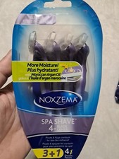 Rasoio monouso Noxzema Spa Shave 4 lame - Confezione da 4 pezzi - Nuovo