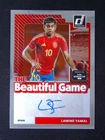 2025-26 Panini Donruss FIFA Word Cup Lamine Yamal The Beautiful Game Auto