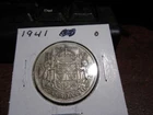 1941 - Canada - Silver 50 cent - Canadian half dollar