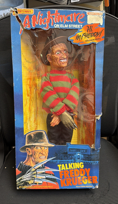 Matchbox Freddy Krueger Talking Figure Nightmare on Elm Street