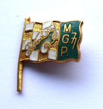 1977 MGP BADGE - ISLE OF MAN MANX GRAND PRIX TT- TTRA FoTTRA CHARITY