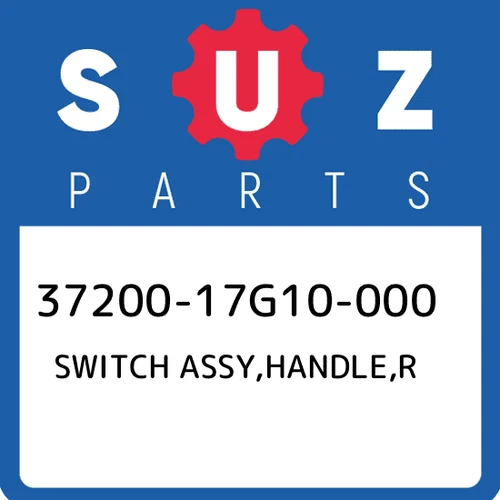 SWITCH ASSY, HANDLE RH | MODEL K5/K6/K7; Includes Item(s) 2 - 3