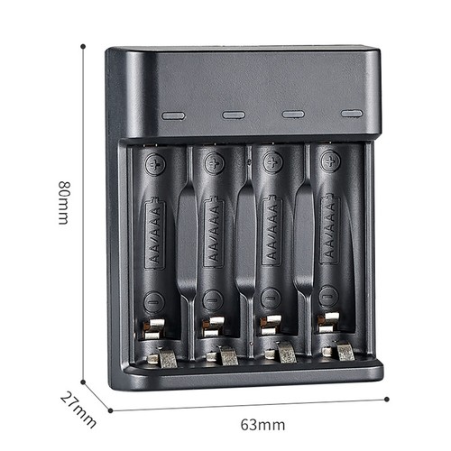 Intelligent Battery Charger 4 Slot For AA AAA NI-MH Rechargeable Batteries Box - Picture 9 of 20