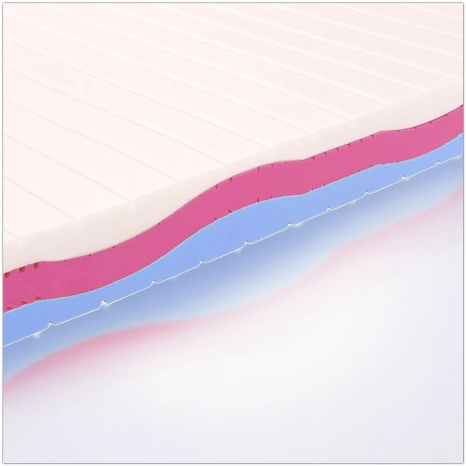 MATERASSO LUPIN III SFODERABILE MULTIONDA H 22 MEMORY GEL WATER / RETE / CUSCINI - Immagine 4 di 4