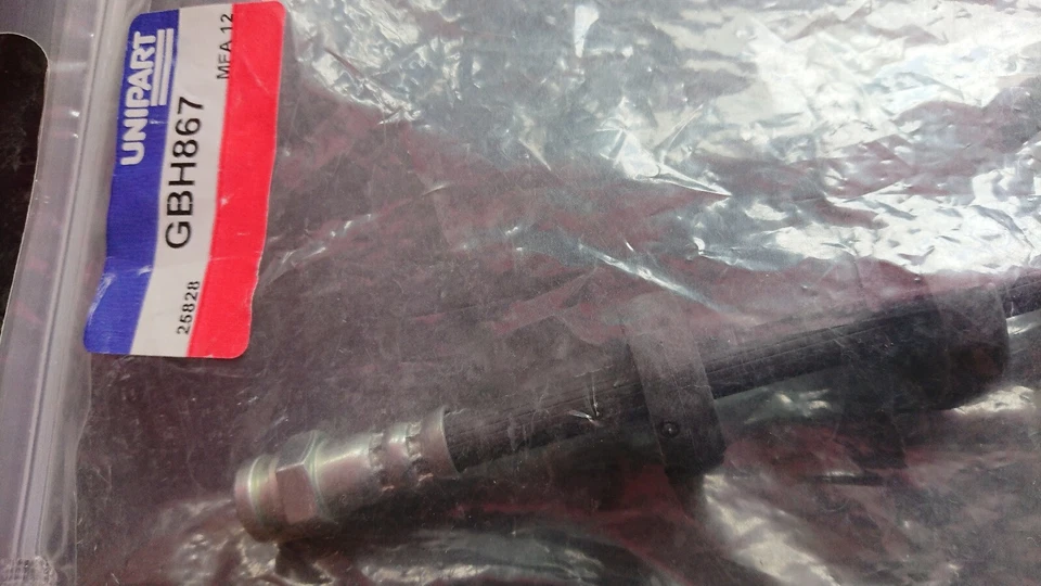 FIAT BRAVA FRONT  BRAKE PIPE HOSE  UNIPART GBH 867 NEW - Image 4 of 4