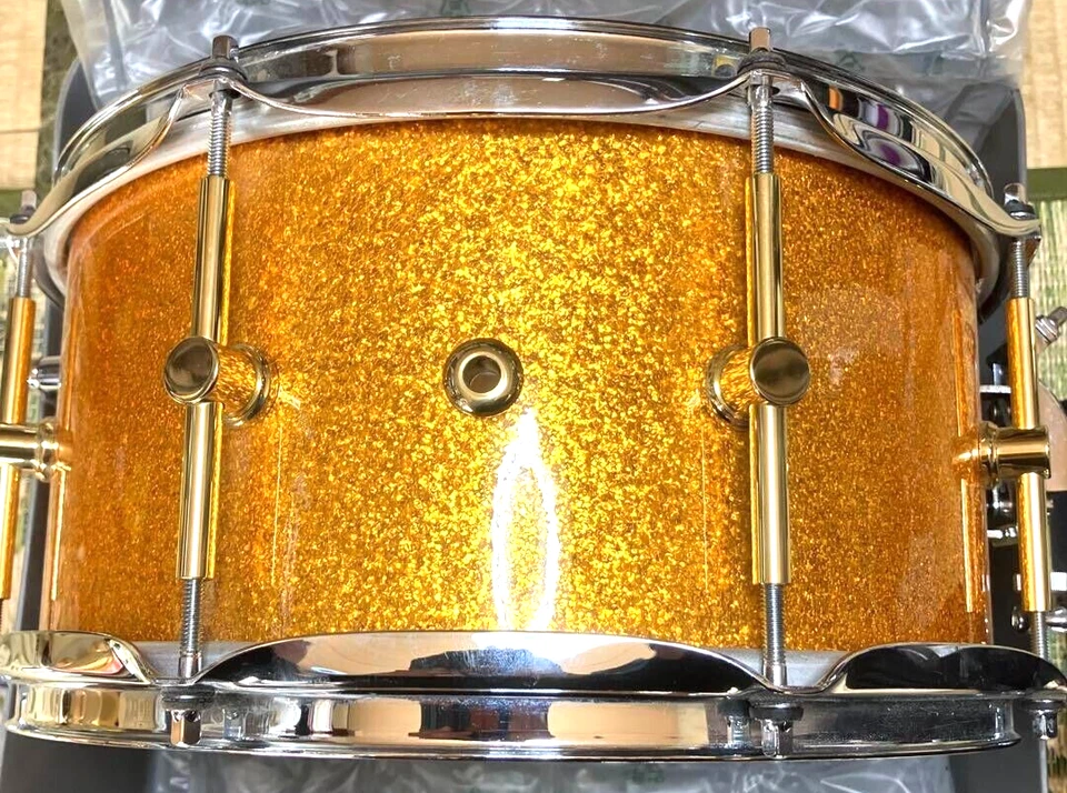 Tambor de arce CANOPUS M-1365 13"x6,5" hecho en Japón Foto 2 de 4