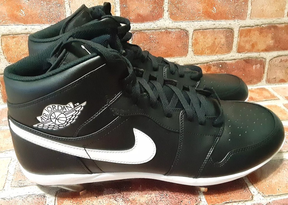 Nike Air Jordan 1 High Retro Metal Baseball Cleats AV5355 