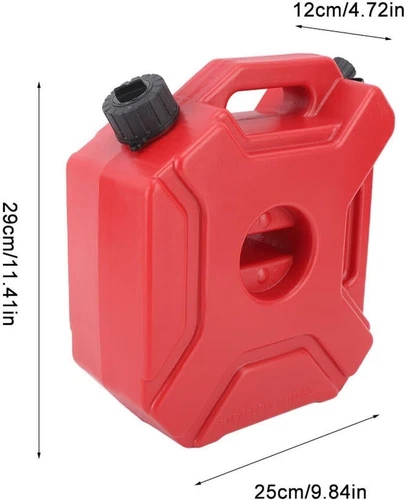 5L Gas Fuel Tank Gas Can Oil Storage Can For ATV UTV Gokart Motorcycle Car SUV - Picture 11 of 14