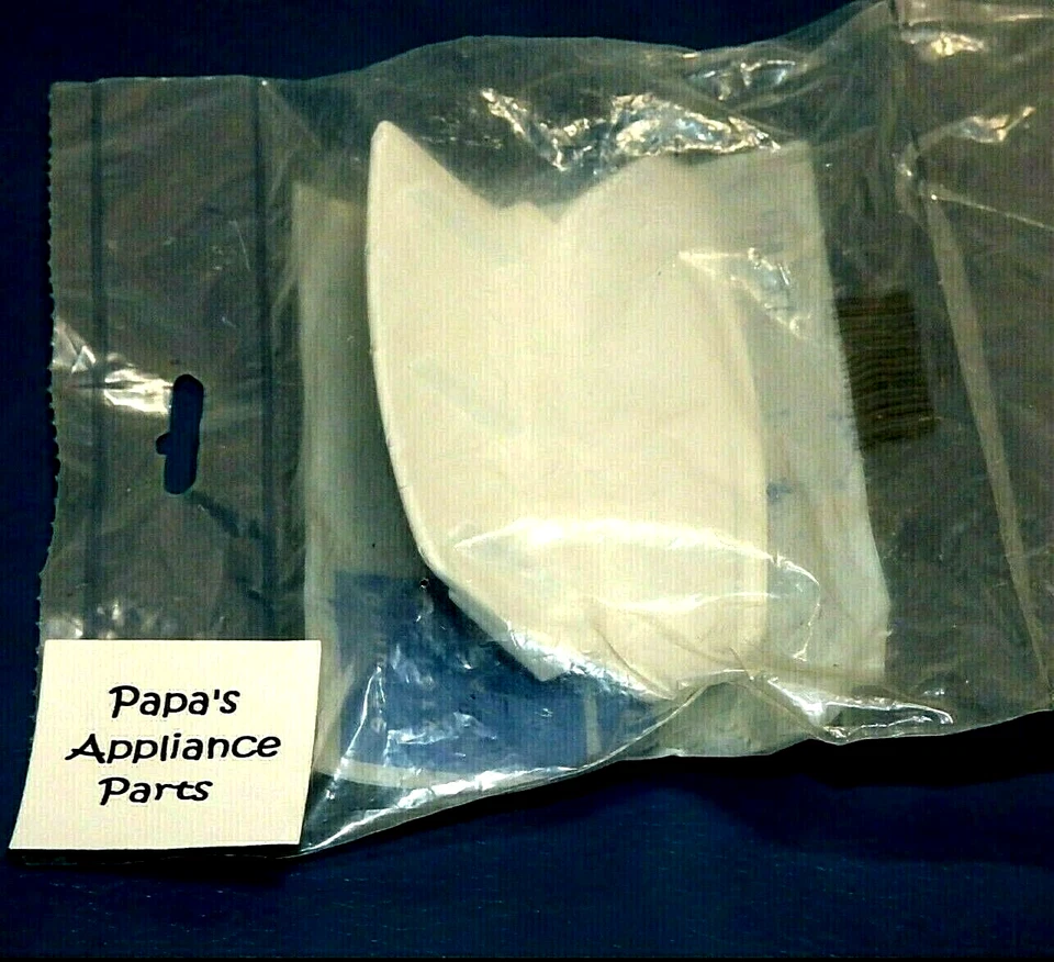 NUEVO GENUINO OEM MAYTAG 314939, WP314939 SECADOR BLANCO MANIJA DE PUERTA Foto 4 de 4