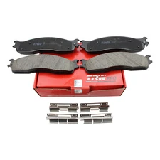 TRW Pro Front Ceramic Brake Pad Set Acoustic Sensor For Dodge Ram 1500 2500 3500