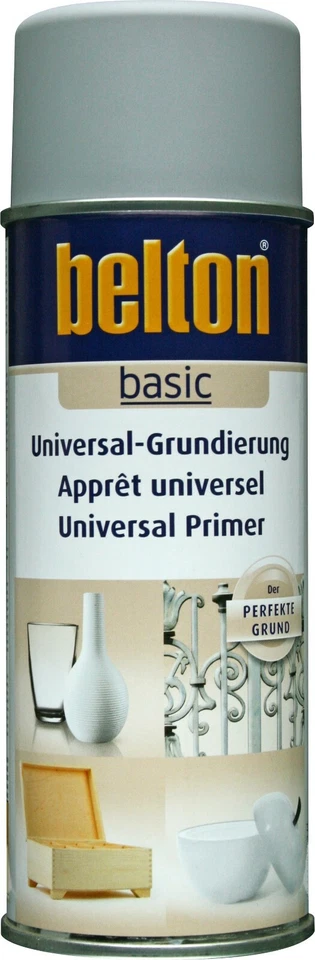 Universal Grundierung grau 400ml Belton Basic Spray 323501