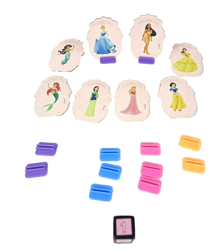 Monopoly Junior Disney Princess Edition Game 21 Piece Princess Replacement Only