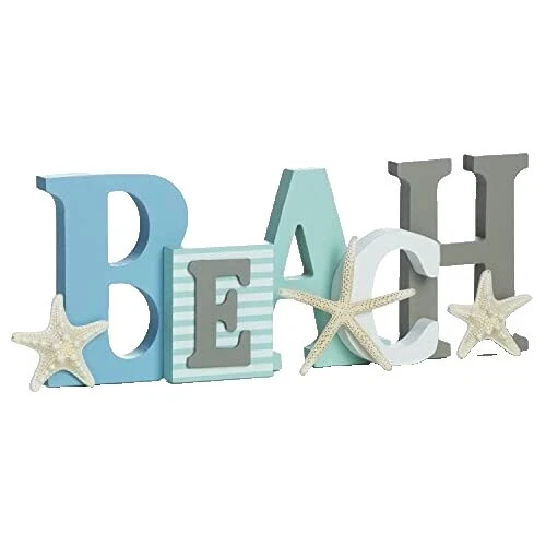 字母热带家居装饰饰板和标志