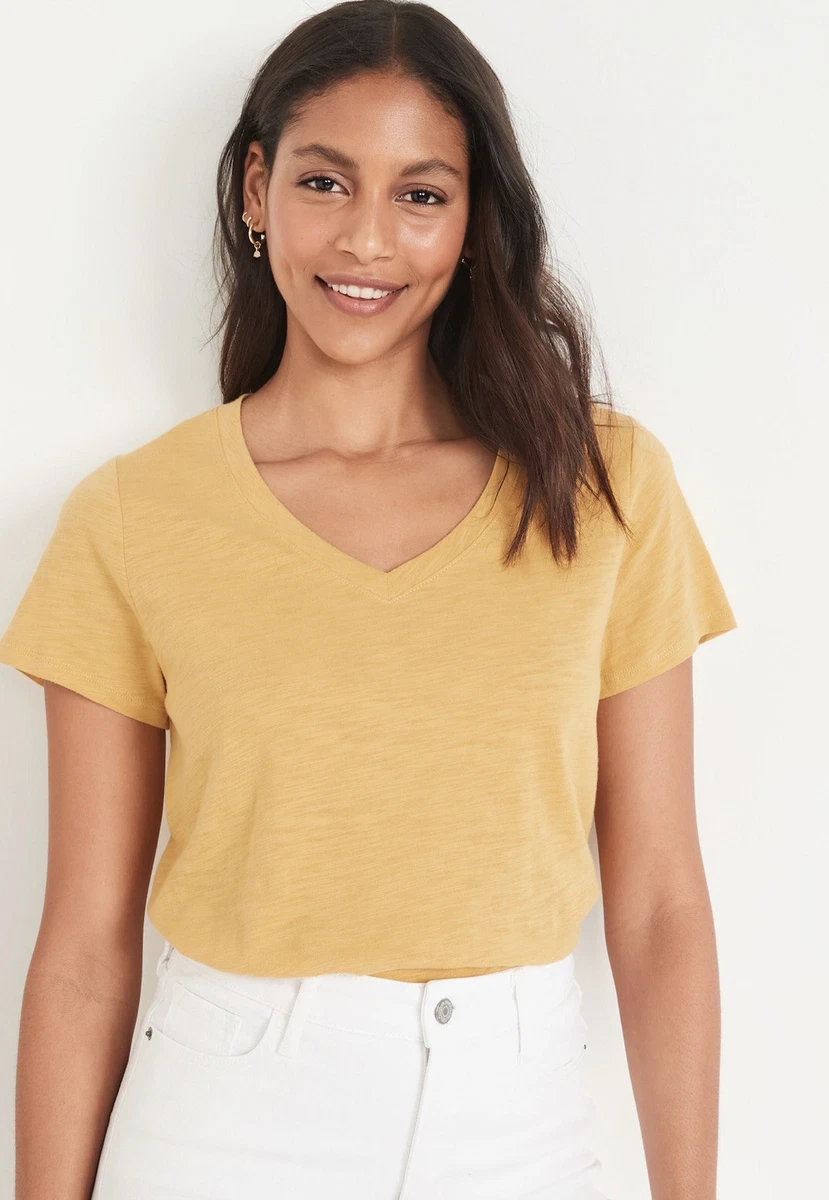 Old navy relaxed cheap v neck tee