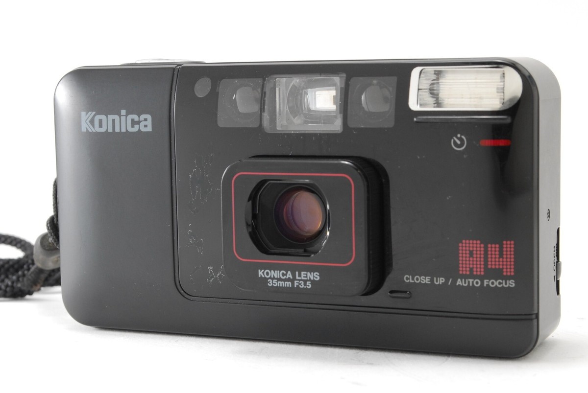 KONICA　BIGMINI　A4 Konica A4 Big Mini Point & Shoot Film Camera | eBay