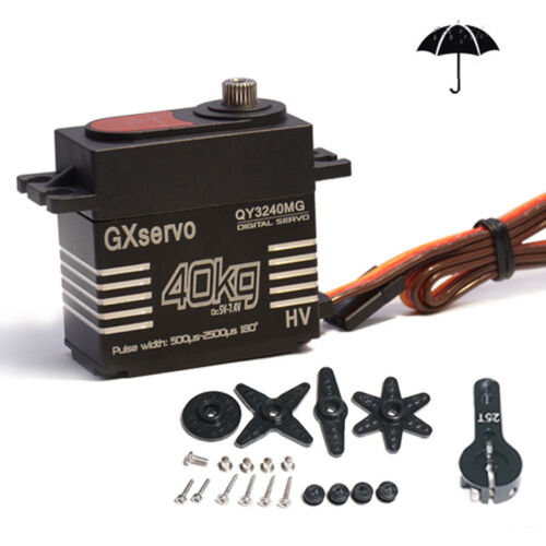 High Torque&Speed 40KG Metal Gear Digital Servo for 1/8 1/10 RC Car Waterproof - Picture 3 of 11