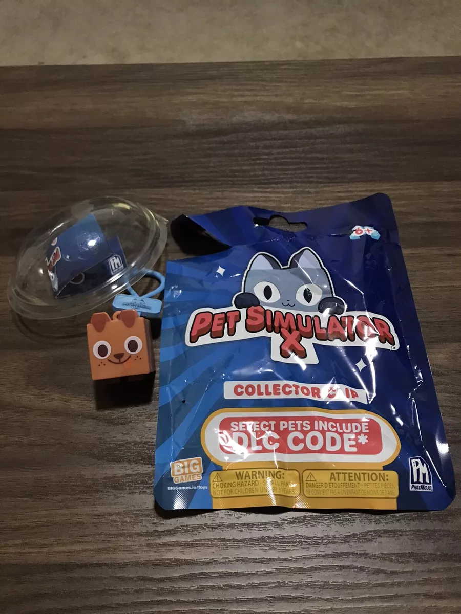 PET Simulator X-Mystery Pet Minifigure Toys with Collector Clip-Blind Bags  24 Pack Box and Chance of DLC Code - Surprise Collectable 