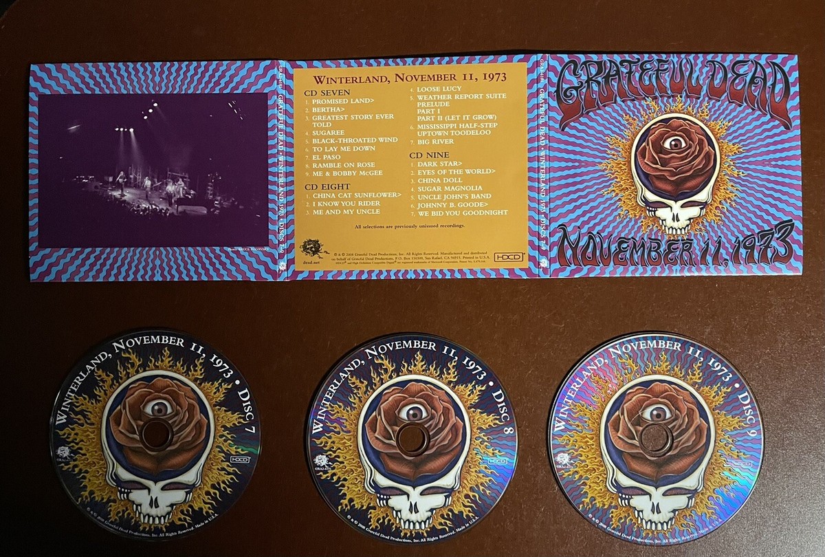Grateful Dead Winterland 1973 9-CD Box Set & Rare Bonus