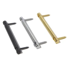 Guitar retaining tension bar tree in chrome black or gold 55mm includes screws