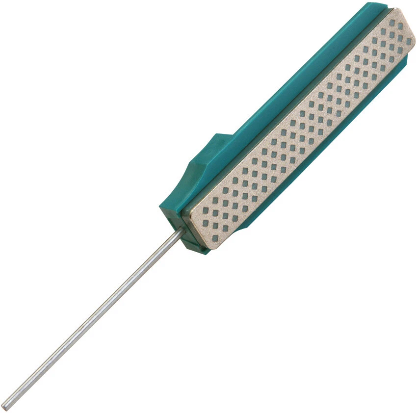 Gatco Medium Diamond Hone Green ABS Four Sided Knife Sharpening Rod 16002
Opens in a new window or t