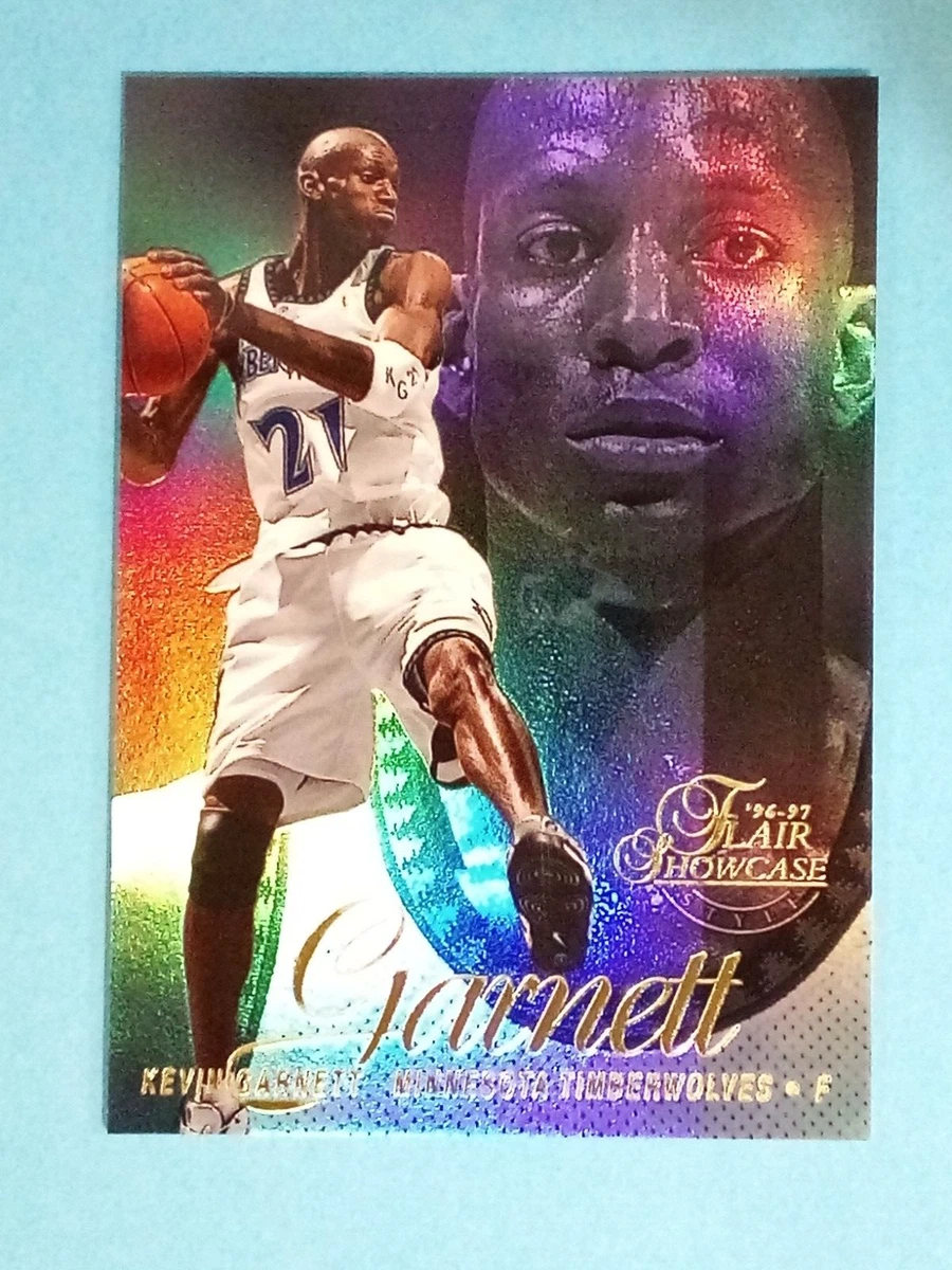 1996-97 Flair Showcase - Kevin Garnett #21 | eBay