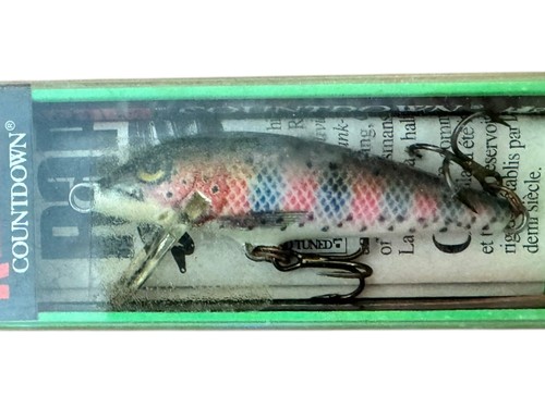 rapala cd-5 cd05 rt rainbow trout sinking countdown 2" 3/16oz swims 3'-6' (b3) - Picture 2 of 3