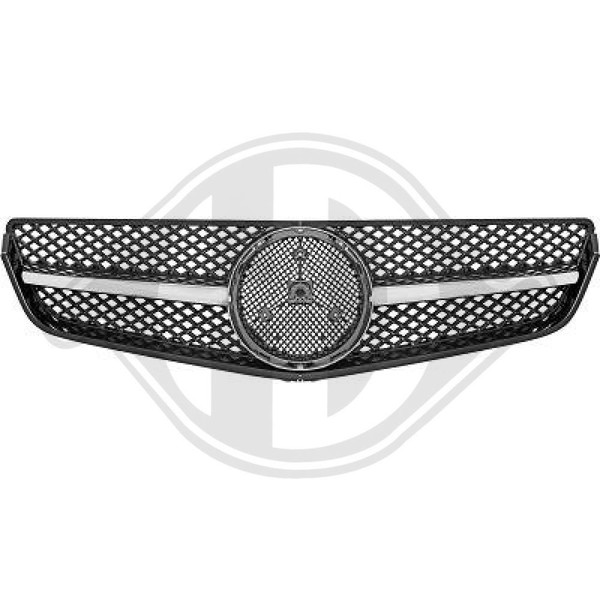 KüHlergrill KüHlergitter Schwarz Chrom FüR Mercedes-Benz E-Klasse-image