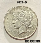 1922-D Peace Dollar