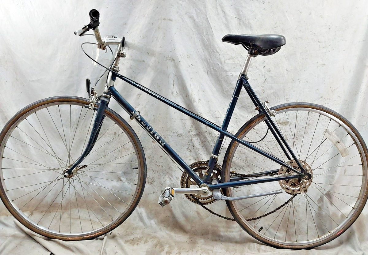 1984 Raleigh Marathon Mixte Hybrid Bike Small 54cm Lugged Steel