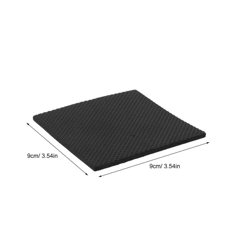 Peva Pool Table Leg Shims 12Pcs Durable Furniture Levelers Black for Stability