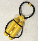 VINTAGE GI JOE ADVENTURE TEAM JAWS OF DEATH Yellow Scuba Tanks set 1975 Hasbro