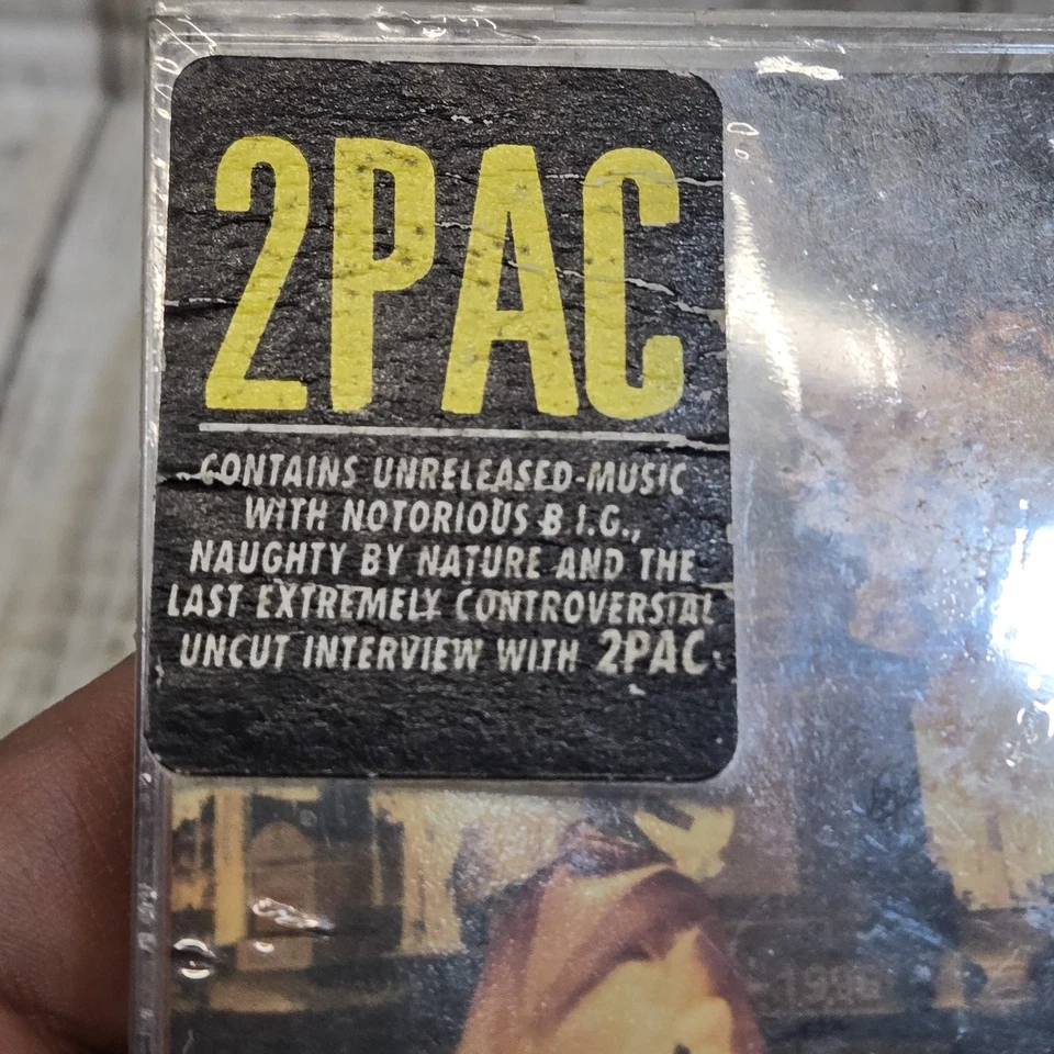 2Pac: In His Own Words (Cassette, 1998, Mecca Records) Sealed - Image 2 of 4
