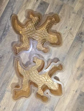  Original Geckostone Gecko Lizard Interlocking Concrete Paver Rubber Mold UNUSED