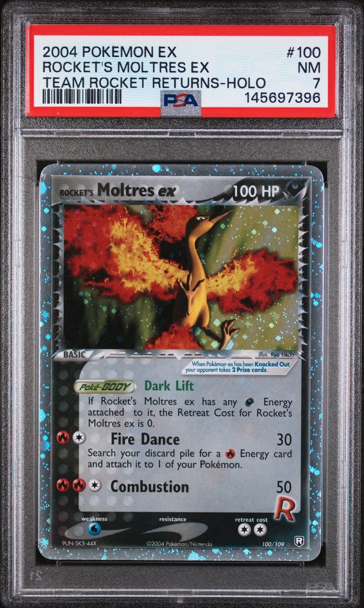 Rocket's Moltres ex Pokémon TCG Cards for sale | eBay