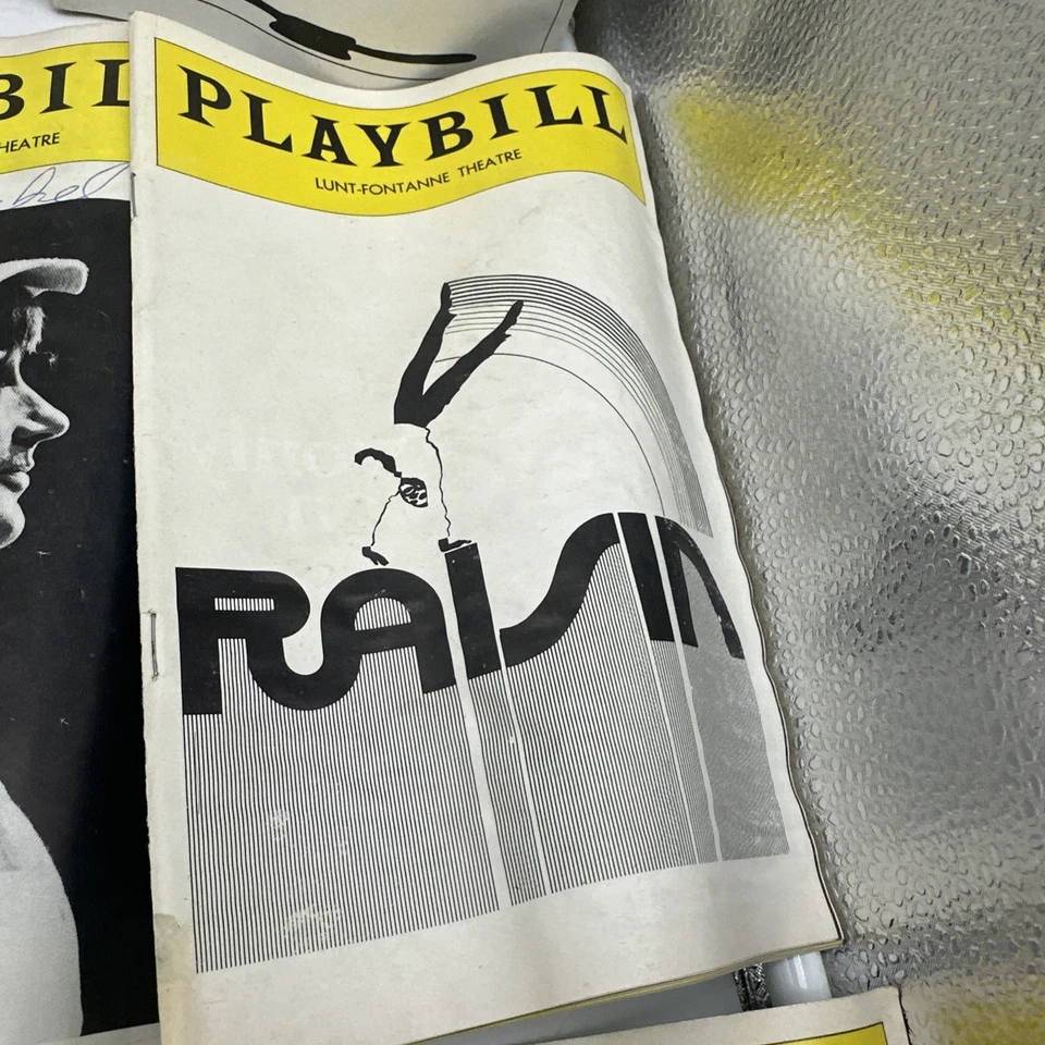 14 Vintage Broadway Playbills- Some Signed- See Photos- AB121 - Image 3 of 4