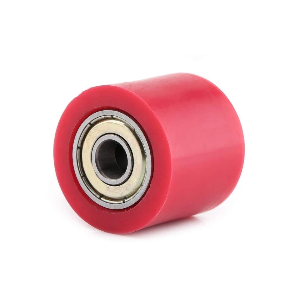 Galet tendeur chaîne moto ATV rouge 10 mm Fydun - Photo 4/4