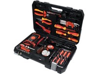 Yato Werkzeugset FüR Elektriker 68-Tlg. Vde 1000V Werkzeugkoffer (YT-39009)