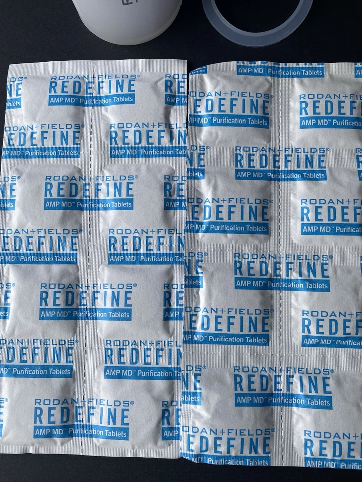 Rodan + Fields Redefine AMP MD Purification Tablets Anti-Aging 16 Tablets Sealed - Image 2 of 4
