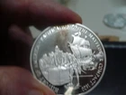 History Of America Ratification Of The Mayflower  3/4  oz .999 Silver Proof Coin