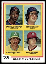1978 Topps 1978 Rookie Pitchers Camper/Lamp/Mitchell/Thomas MLB #711
