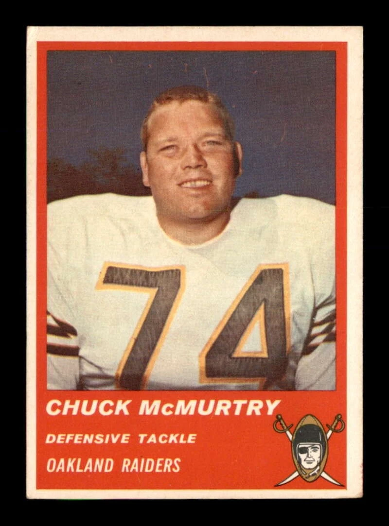 Chuck Mcmurtry trading card