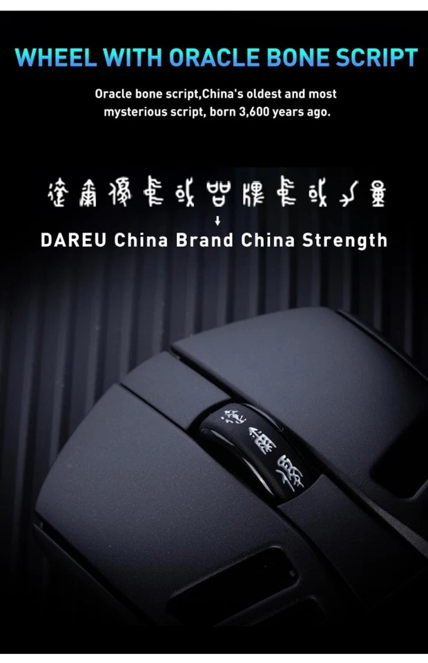 DAREU A950pro Al-Mg Alloy 4K Wireless Gaming Mouse:55g Ultra-Lightweight,Magn... - Image 4 of 4