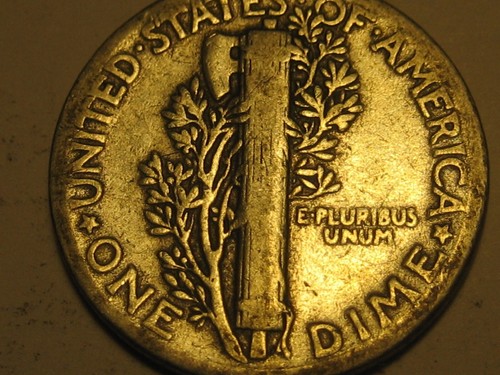1944-P Mercury Head Dime ^^^^^^ - Picture 3 of 4