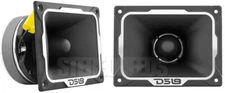 2) DS18 PRO-TWX5 Aluminum Super Bullet Pro Tweeters 1000 Watt 4 Ohm 4" x 5.35"